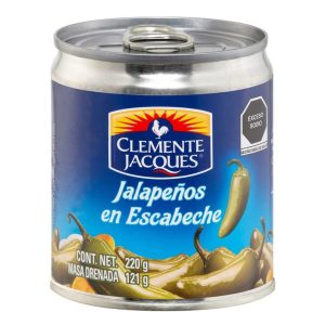 Chiles Jalapeños Enteros 220 g - Clemente Jacques.