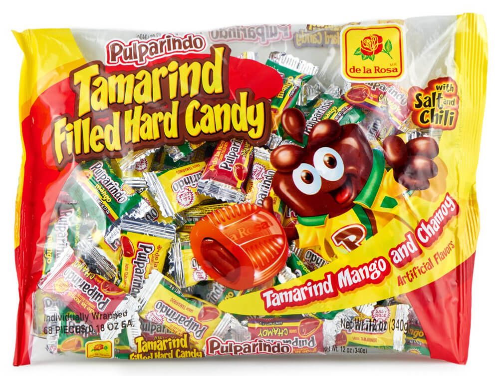 Pulparindos Pastillas Caramelo 100 Und De la rosa