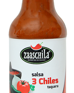 Salsa 3 Chiles  Taquera  265gr - Zaaschila