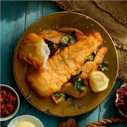 Crispy Battered Atlantic Cod 215gr