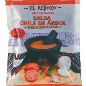 Salsa Chile de árbol El Rebozo