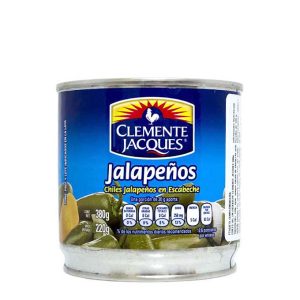 Chiles Jalapeños Enteros 380 g - Clemente Jacques.