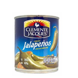 Chiles Jalapeños Enteros 780 g - Clemente Jacques.