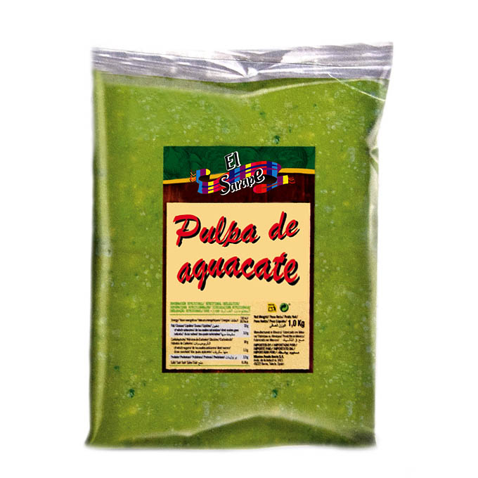 Pulpa de aguacate 1Kg bolsa