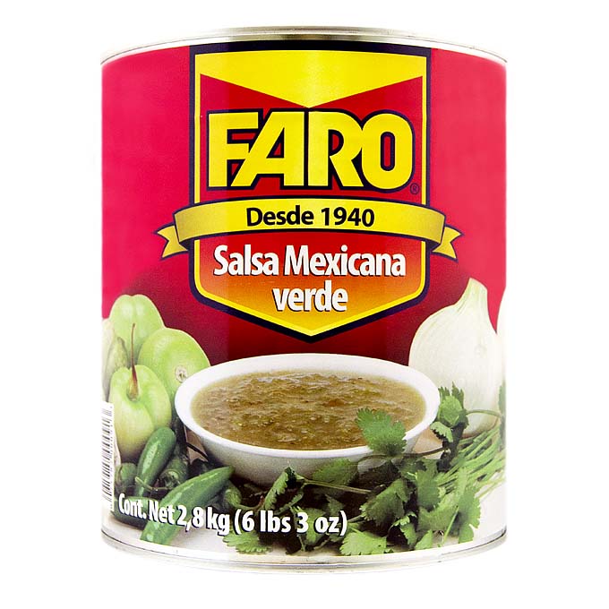 Salsa verde 2,8Kg - El Faro