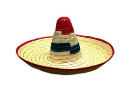 Sombrero Zapatista Tricolor Diámetro 50 cm