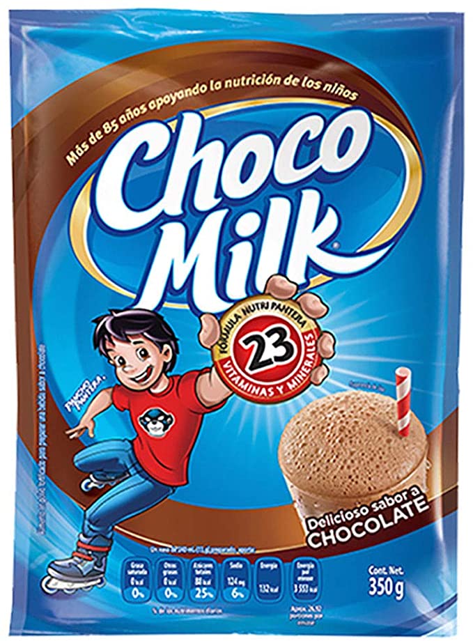 Chocolate en Polvo 350g Choco milk