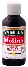 Saborizante Natural Vainilla 250ml Molina