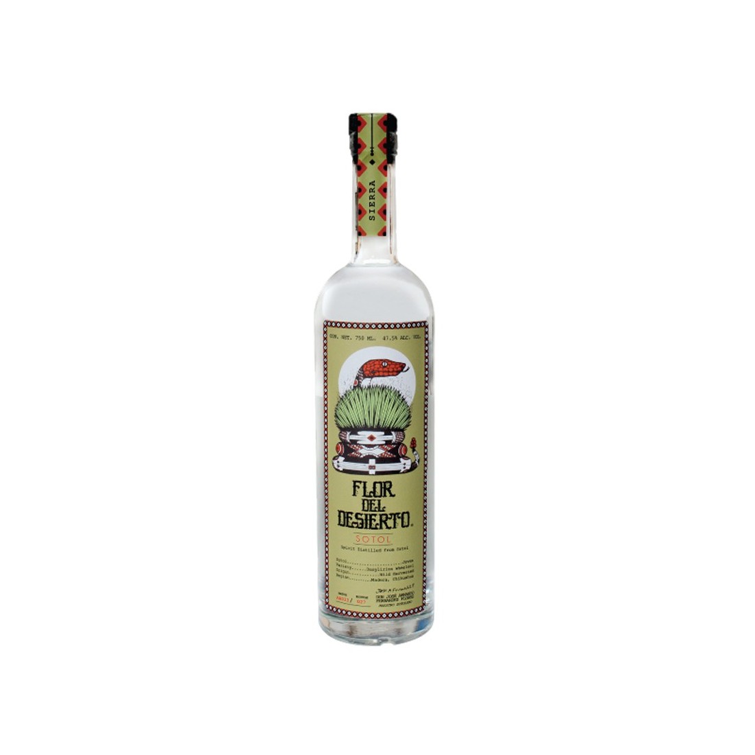 Tequila Flor del Desierto Sotol Sierra 70cl