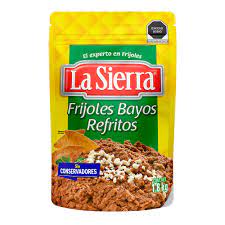 Frijol Bayo Refrito 440g- La Sierra (Bolsa)