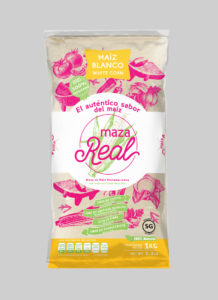 Harina de Maíz Blanco Nixtamalizado 1kg Maza Real