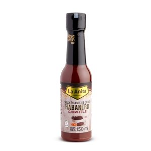 Salsa de Chile Habanero Chipotle La Anita 120 ml