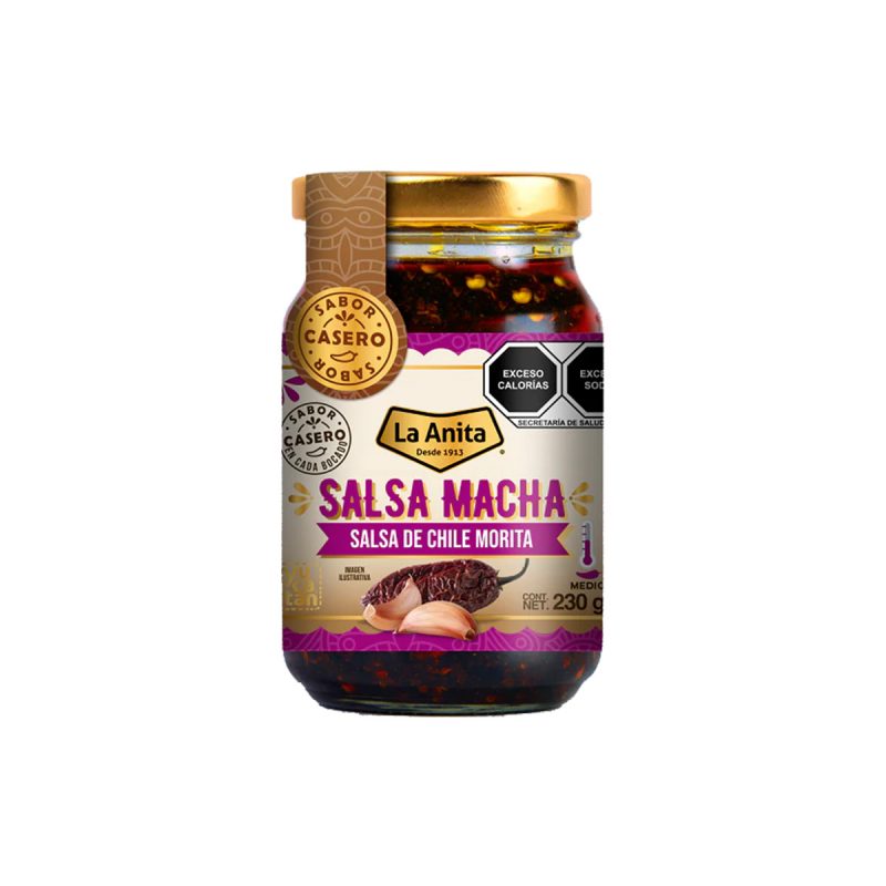 Salsa Macha de Chile de Morita La Anita 230 g