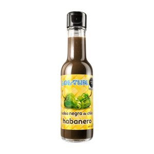 Salsa Negra de Chile Habanero Lol-Tun 150 ml
