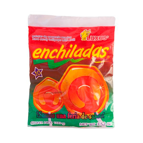 Paletas Enchiladas Bolsa 10 Ud - Luxus