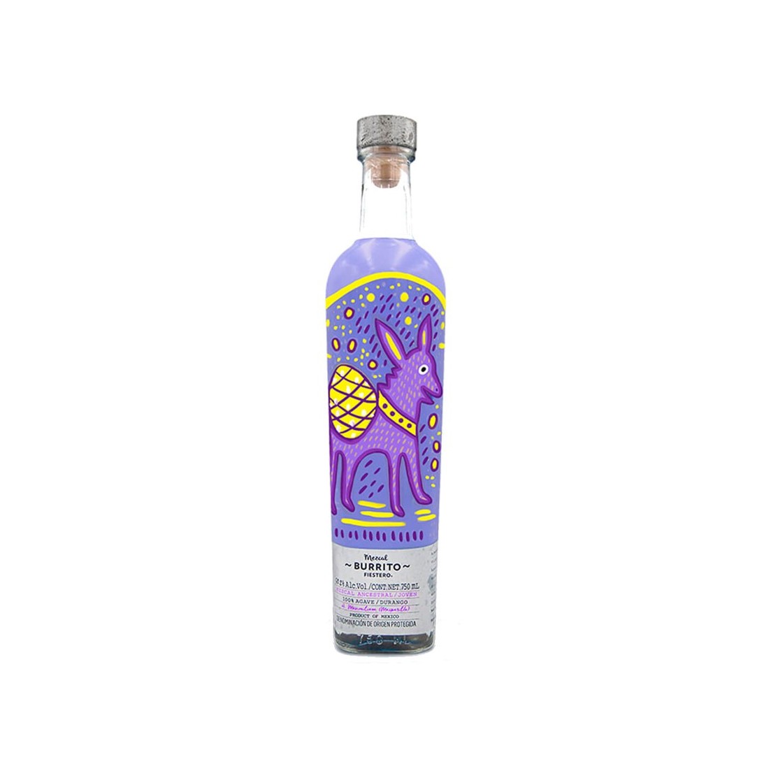 Mezcal Burrito Fiestero Tepemete 70cl