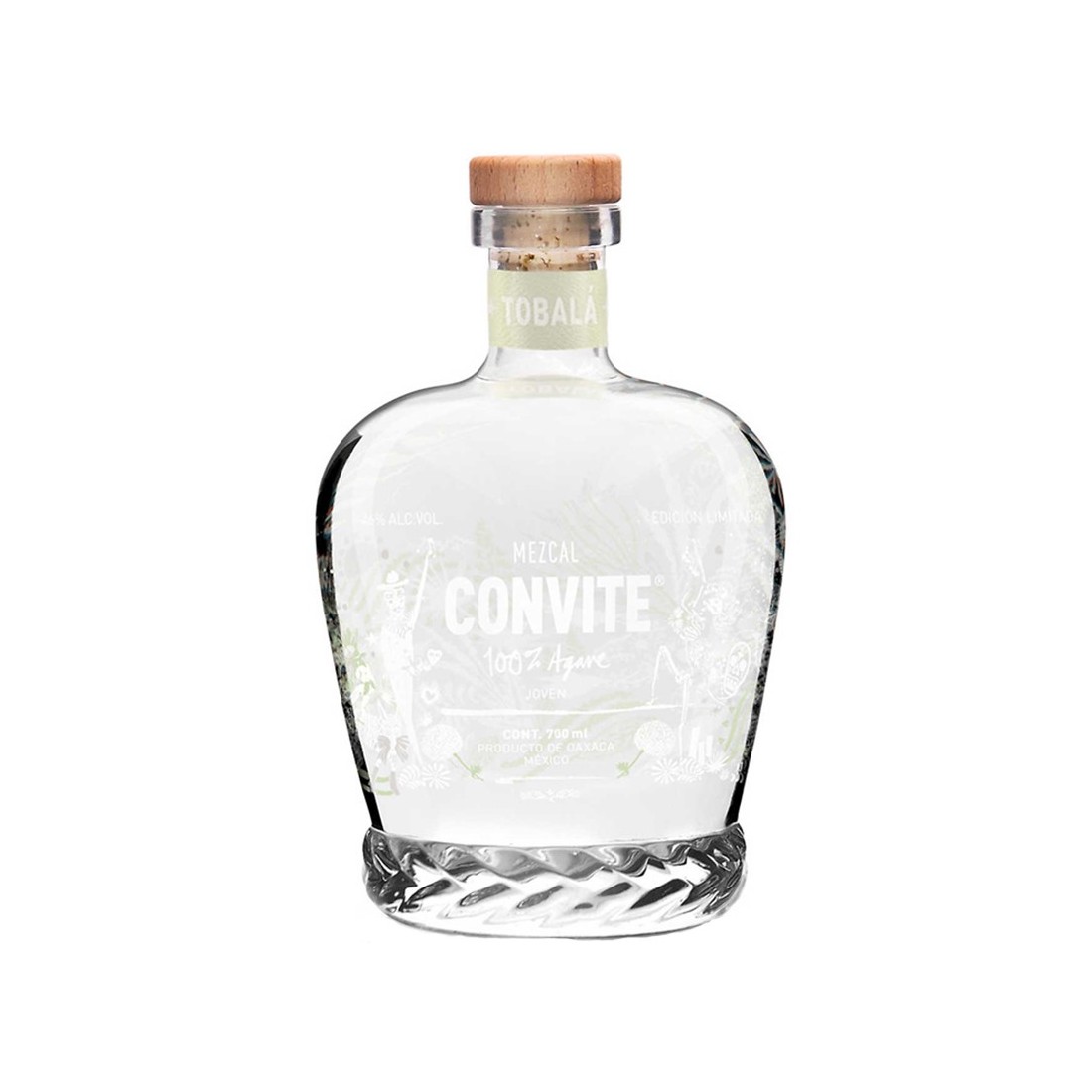 Mezcal Convite Tobala Joven 70cl