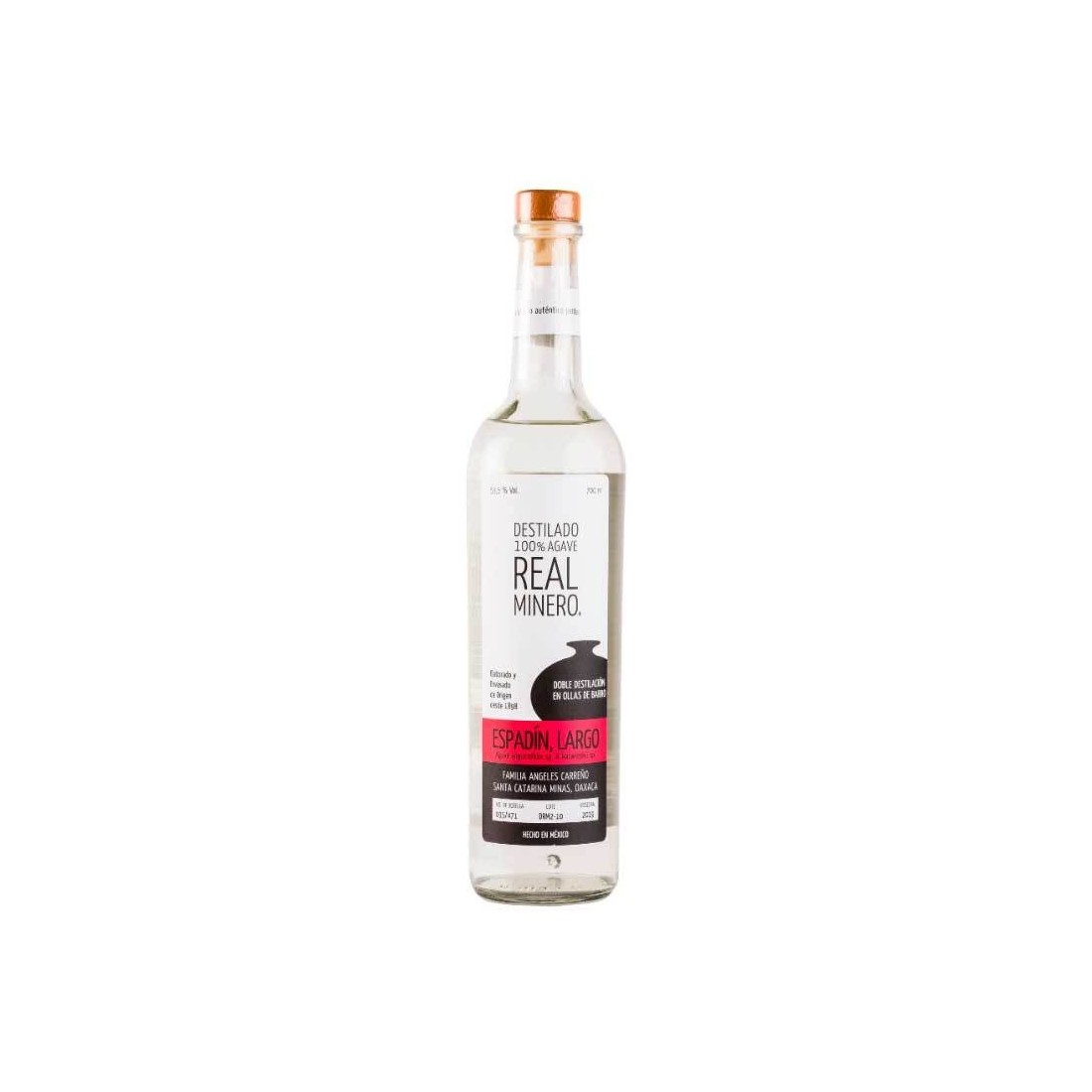 Mezcal Real Minero Espadín Largo 70cl