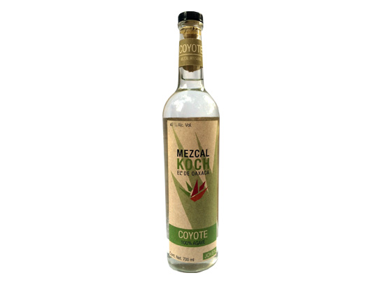 Mezcal Koch Coyote. 47%. 700ml.