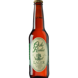 Cerveza Ocho Reales Lager Clara 355ml
