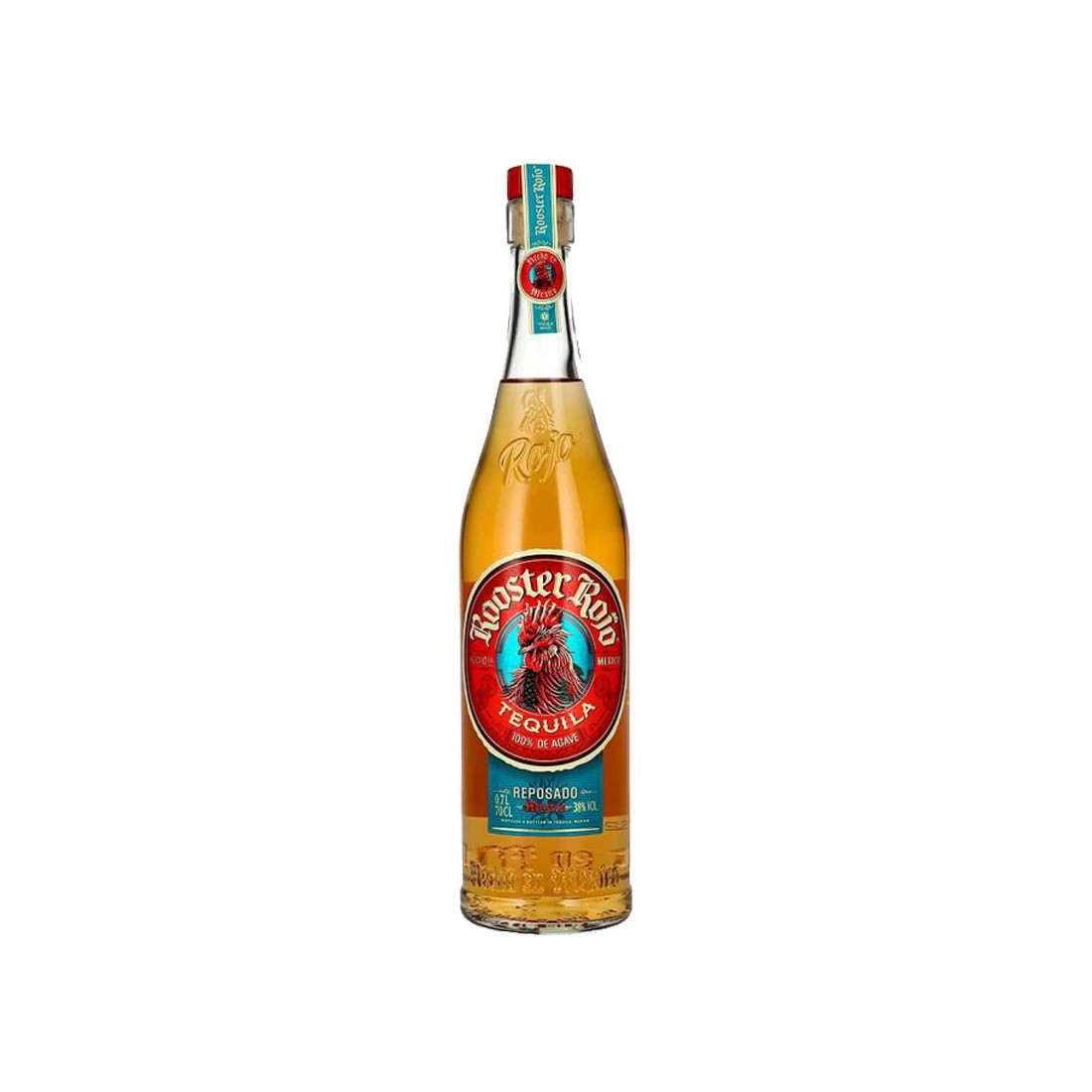 Tequila Rooster Rojo Reposado 70cl