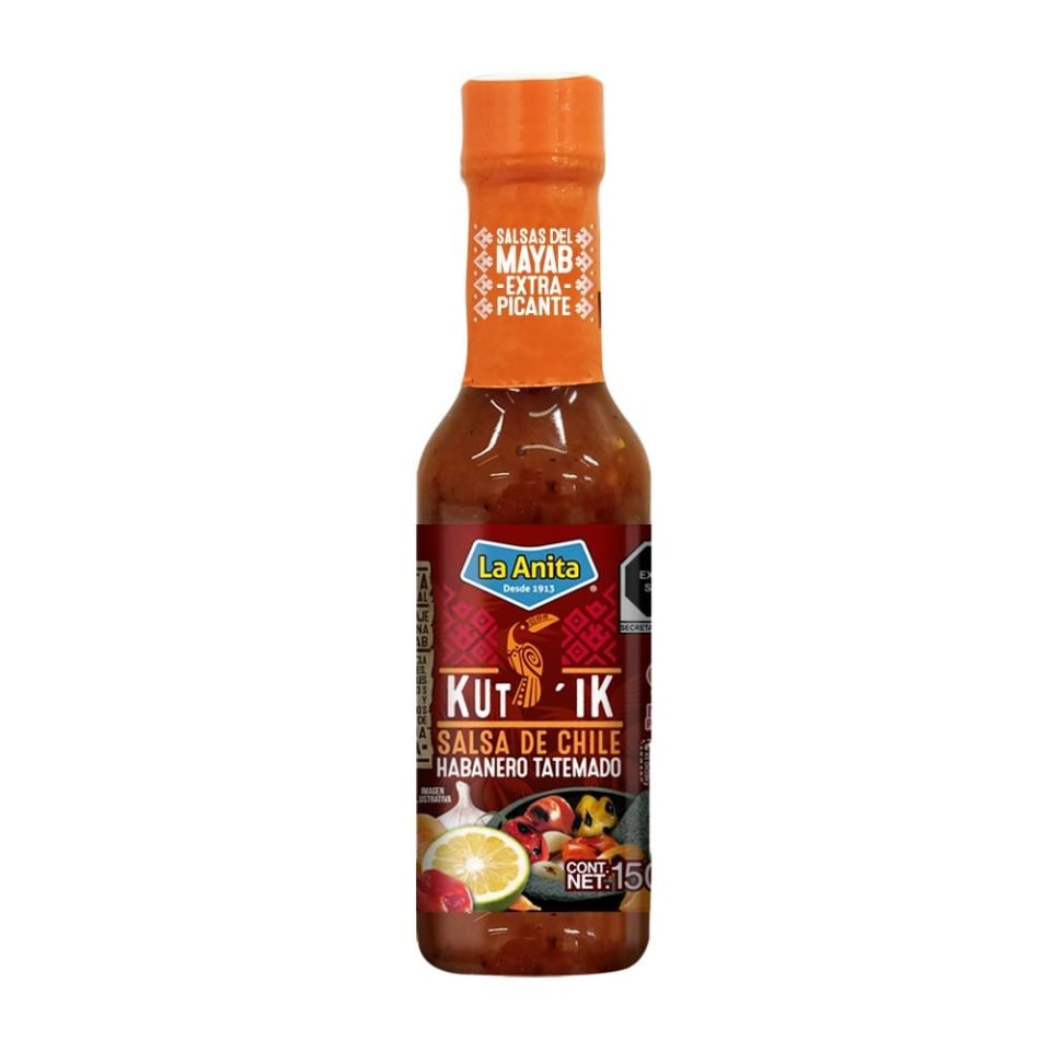 Salsa Kut It Habanero Rojo 150ml- La Anita
