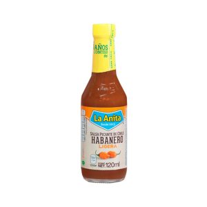 Salsa de Chile Habanero Ligera La Anita 120 ml