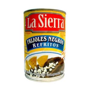 Frijoles Negros Refritos 440g - La Sierra