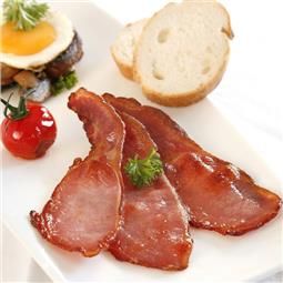 SMOKED BACK BACON 454 GR.